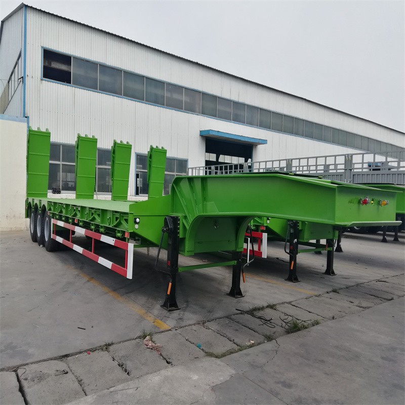 60t Lowbed Semi Trailer